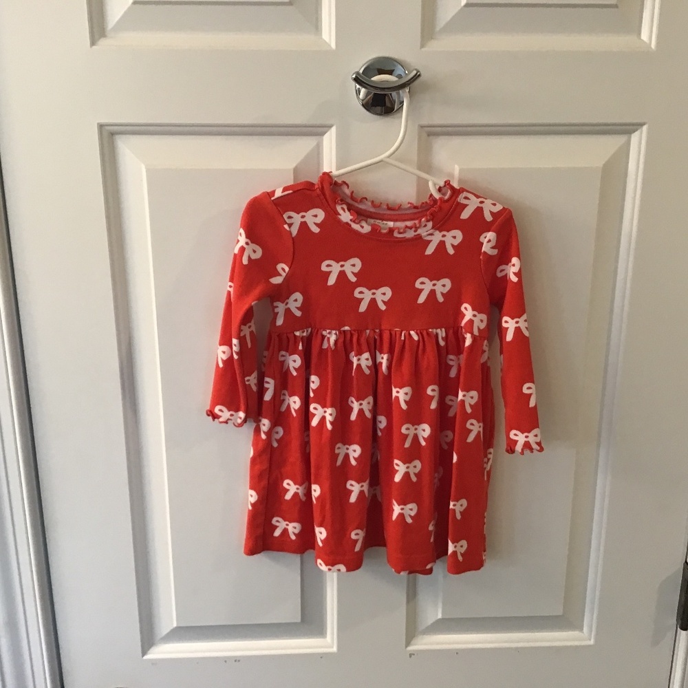 Hanna Andersson ribbon dress 2T